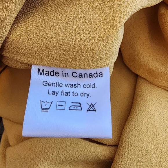 PARK & FIFTH BERKELEY MUSTARD DRESS RETAIL $195.00 SIZE SMALL - Picture 3 of 11